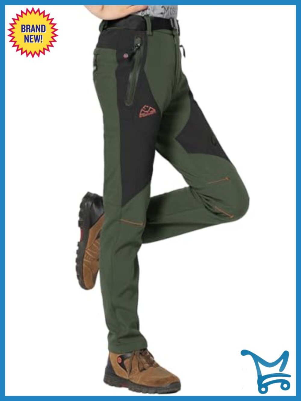 Women's Waterproof Insulated Fleece Thermal Snow Pants